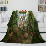 Charger l'image dans la visionneuse de la galerie, Minecraft Dungeons Blanket Flannel Throw Room Decoration