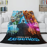 Charger l'image dans la visionneuse de la galerie, Minecraft Legends Blanket Flannel Throw Room Decoration