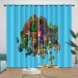Charger l'image dans la visionneuse de la galerie, Minecraft Legends Curtains Blackout Window Drapes Room Decoration