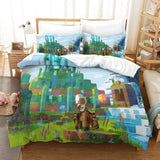 Charger l'image dans la visionneuse de la galerie, Minecraft Legends Duvet Cover Bedding Set Without Filler