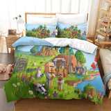 Charger l'image dans la visionneuse de la galerie, Minecraft Legends Duvet Cover Bedding Set Without Filler