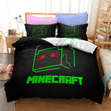 Charger l'image dans la visionneuse de la galerie, Minecraft Pattern Duvet Cover Kids Room Bedding Sets