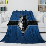 Load image into Gallery viewer, Minnesota Timberwolves Blanket Flannel Fleece Throw Room Decoration