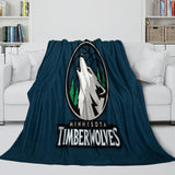 Load image into Gallery viewer, Minnesota Timberwolves Blanket Flannel Fleece Throw Room Decoration