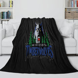 Load image into Gallery viewer, Minnesota Timberwolves Blanket Flannel Fleece Throw Room Decoration