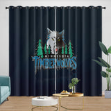 Load image into Gallery viewer, Minnesota Timberwolves Curtains Blackout Window Drapes Room Decoration