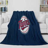 Load image into Gallery viewer, Minnesota Twins Blanket Flannel Throw Room Decoration