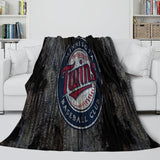 Load image into Gallery viewer, Minnesota Twins Blanket Flannel Throw Room Decoration