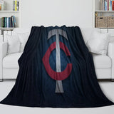 Load image into Gallery viewer, Minnesota Twins Blanket Flannel Throw Room Decoration