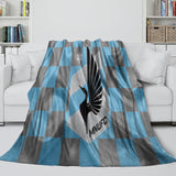 Load image into Gallery viewer, Minnesota United FC Blanket Flannel Fleece Throw Room Decoration