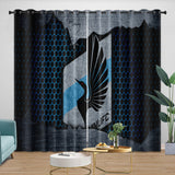 Load image into Gallery viewer, Minnesota United FC Curtains Blackout Window Drapes Room Decoration