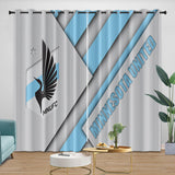 Load image into Gallery viewer, Minnesota United FC Curtains Blackout Window Drapes Room Decoration