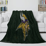 Load image into Gallery viewer, Minnesota Vikings Blanket Flannel Fleece Throw Room Decoration