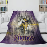 Load image into Gallery viewer, Minnesota Vikings Blanket Flannel Fleece Throw Room Decoration