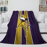 Load image into Gallery viewer, Minnesota Vikings Blanket Flannel Fleece Throw Room Decoration