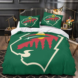 Charger l&#39;image dans la visionneuse de la galerie, Minnesota Wild Bedding Set Quilt Duvet Cover Without Filler