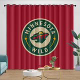 Load image into Gallery viewer, Minnesota Wild Curtains Blackout Window Drapes Room Decoration