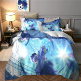 Charger l&#39;image dans la visionneuse de la galerie, Mob Psycho 100 Bedding Set Pattern Quilt Cover Without Filler