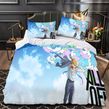 Charger l&#39;image dans la visionneuse de la galerie, Mob Psycho 100 Bedding Set Pattern Quilt Cover Without Filler