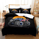 Charger l&#39;image dans la visionneuse de la galerie, Monster Truck Bedding Set Pattern Quilt Cover Without Filler