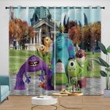 Load image into Gallery viewer, Monsters University Curtains Blackout Window Drapes Room Decoration