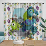 Load image into Gallery viewer, Monsters University Curtains Blackout Window Drapes Room Decoration