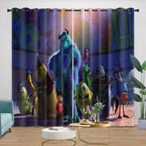 Load image into Gallery viewer, Monsters University Curtains Blackout Window Drapes Room Decoration