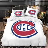 Charger l&#39;image dans la visionneuse de la galerie, Montreal Canadiens Bedding Set Quilt Duvet Cover Without Filler