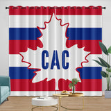 Charger l&#39;image dans la visionneuse de la galerie, Montreal Canadiens Curtains Blackout Window Drapes Room Decoration