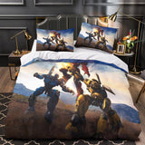 Charger l'image dans la visionneuse de la galerie, Movie Bumblebee Duvet Cover Pattern Bedding Set Without Filler