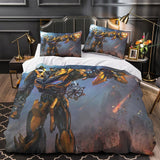 Charger l'image dans la visionneuse de la galerie, Movie Bumblebee Duvet Cover Pattern Bedding Set Without Filler