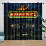 Load image into Gallery viewer, Movie Five Nights At Freddys Curtains Pattern Blackout Window Drapes