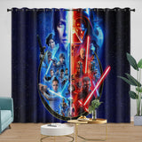 Charger l'image dans la visionneuse de la galerie, Movie Star Wars Curtains Pattern Blackout Window Drapes Decoration