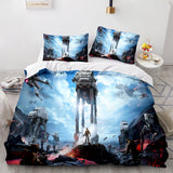 Charger l'image dans la visionneuse de la galerie, Movie Star Wars Pattern Duvet Cover Bedding Set Without Filler