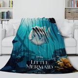 Load image into Gallery viewer, Movie The Little Mermaid Blanket Flannel Throw Room Decoration