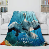 Load image into Gallery viewer, Movie The Little Mermaid Blanket Flannel Throw Room Decoration