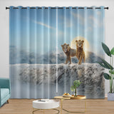 Charger l&#39;image dans la visionneuse de la galerie, Mufasa The Lion King Curtains Blackout Window Drapes Room Decoration
