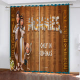 Load image into Gallery viewer, Mummies Curtains Pattern Blackout Window Drapes