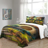 Load image into Gallery viewer, Mushroom House Bedding Set Pattern Quilt Cover