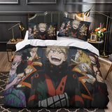 Charger l&#39;image dans la visionneuse de la galerie, My Hero Academia You&#39;re Next Bedding Set Quilt Duvet Cover Without Filler