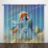 Load image into Gallery viewer, My Little Pony Curtains Pattern Blackout Window Drapes