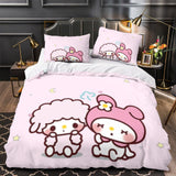 Load image into Gallery viewer, My Melody Bedding Set Quilt Duvet Cover Without Filler