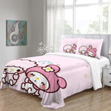 Load image into Gallery viewer, My Melody Bedding Set Quilt Duvet Cover Without Filler