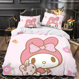 Load image into Gallery viewer, My Melody Bedding Set Quilt Duvet Cover Without Filler