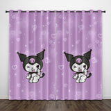 Load image into Gallery viewer, My Melody Kuromi Curtains Pattern Blackout Window Drapes