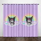 Load image into Gallery viewer, My Melody Kuromi Curtains Pattern Blackout Window Drapes