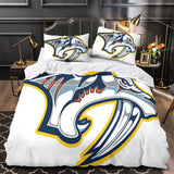 Load image into Gallery viewer, Nashville Predators Bedding Set Quilt Duvet Cover Without Filler