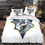 Load image into Gallery viewer, Nashville Predators Bedding Set Quilt Duvet Cover Without Filler
