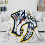 Charger l&#39;image dans la visionneuse de la galerie, Nashville Predators Blanket Flannel Throw Kids Room Decoration
