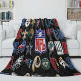 Charger l'image dans la visionneuse de la galerie, National Football League NFL Blanket Flannel Throw Room Decoration